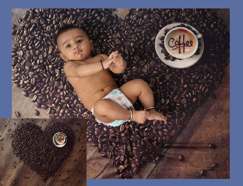 Coffee Bean Photography Backdrops: A Perfect Blend Of Style And Texture