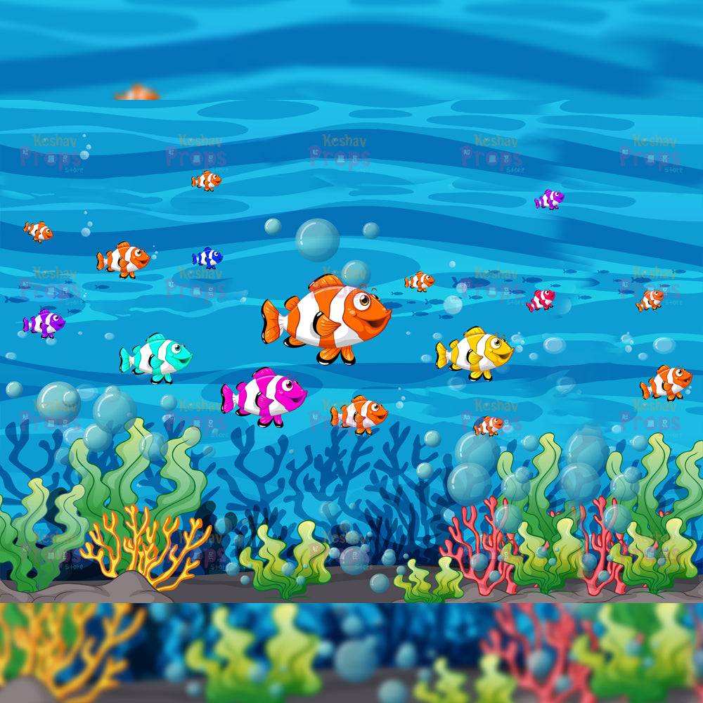 Beach Theme Backdrop (1015)