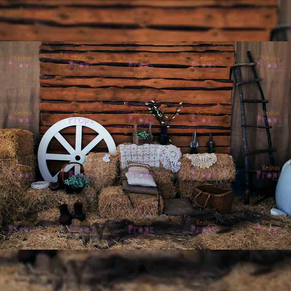 Cow Boy Theme Backdrop (1044)