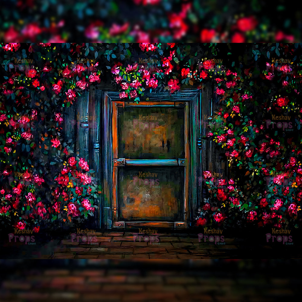 Flower Theme Backdrop (1105)