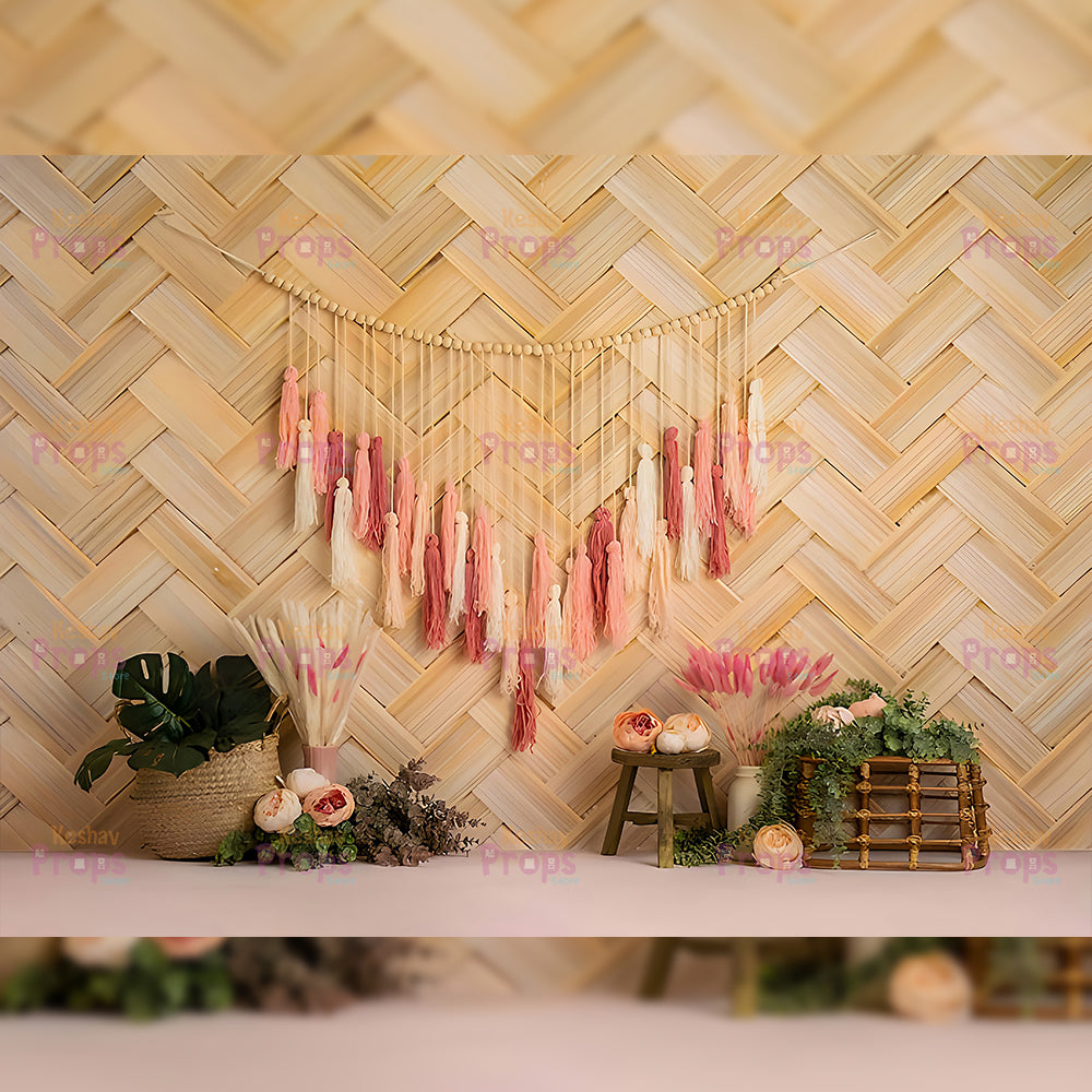 Boho Theme Backdrop (1141)