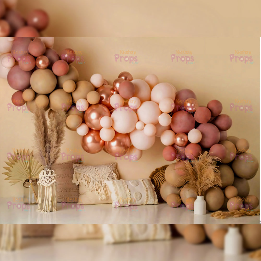 Balloon Theme Backdrop (1161)