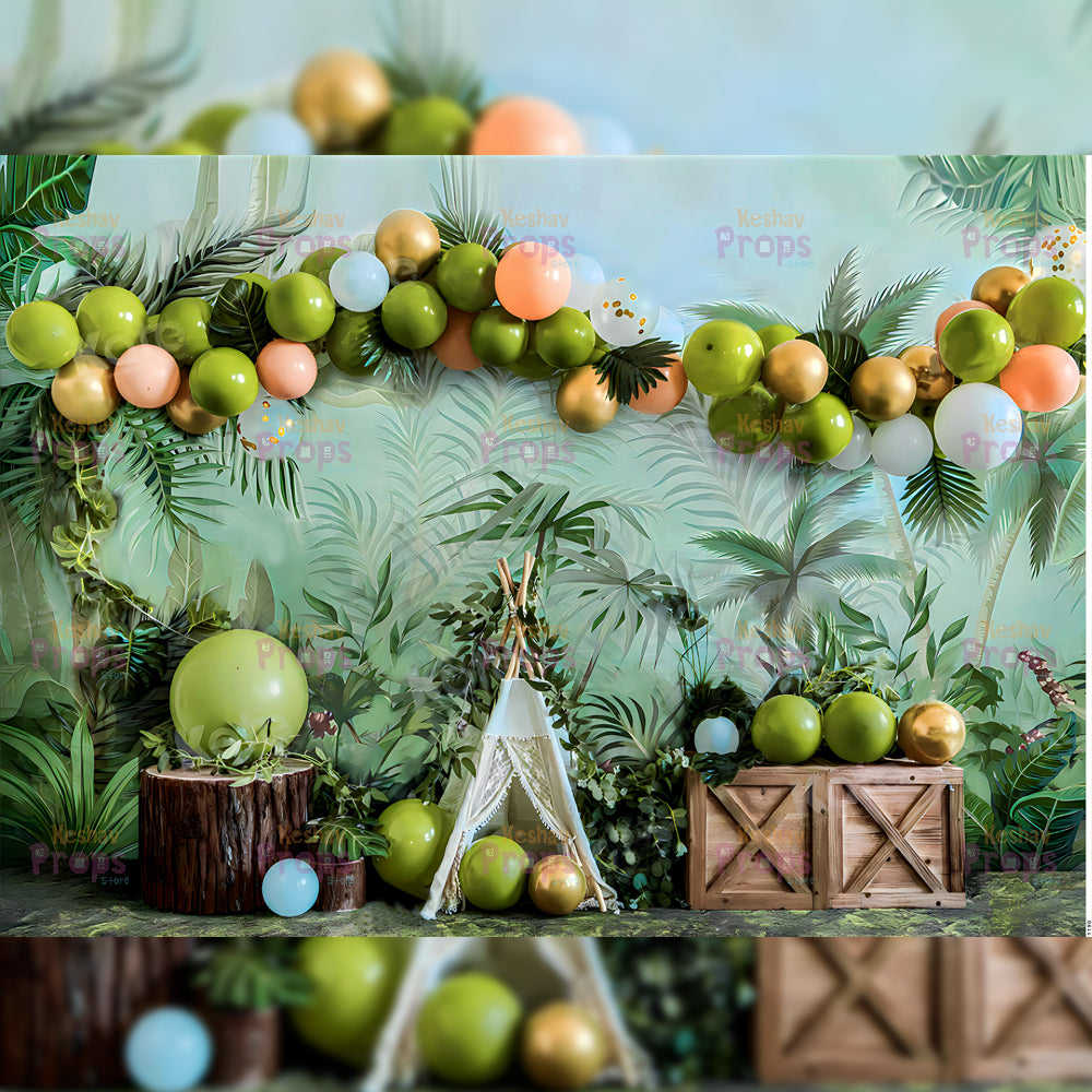 Balloon Theme Backdrop (1190)