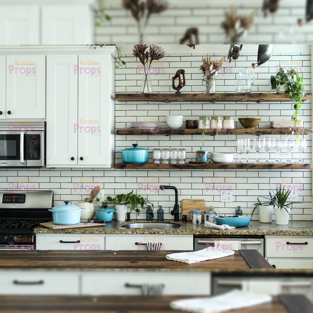 Kitchen - Chef Theme Backdrop (1297)
