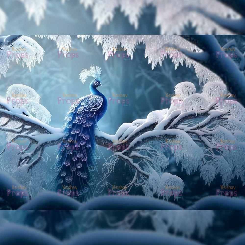 Peacock Theme Backdrop (1406)