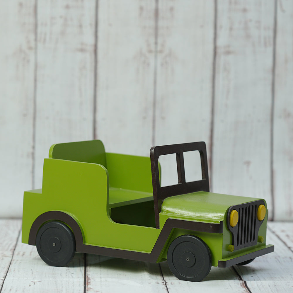 Jungle Safari Jeep Props - Green
