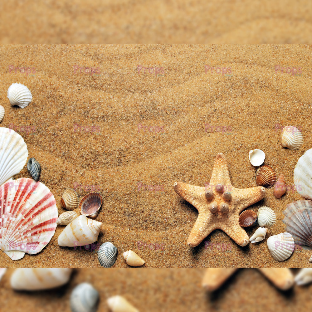 Beach Theme Backdrop (1504)