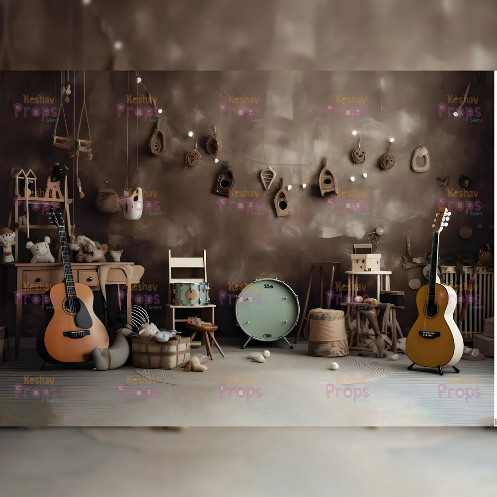 Music Theme Backdrop (1894)