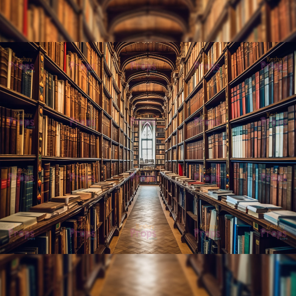 Library Theme Backdrop (2063)