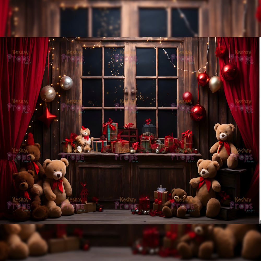 Teddy Bear Theme Backdrop (2144)