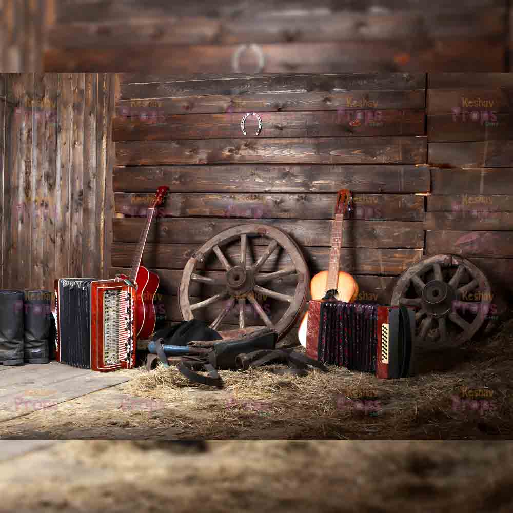 Cow Boy Theme Backdrop (2244)