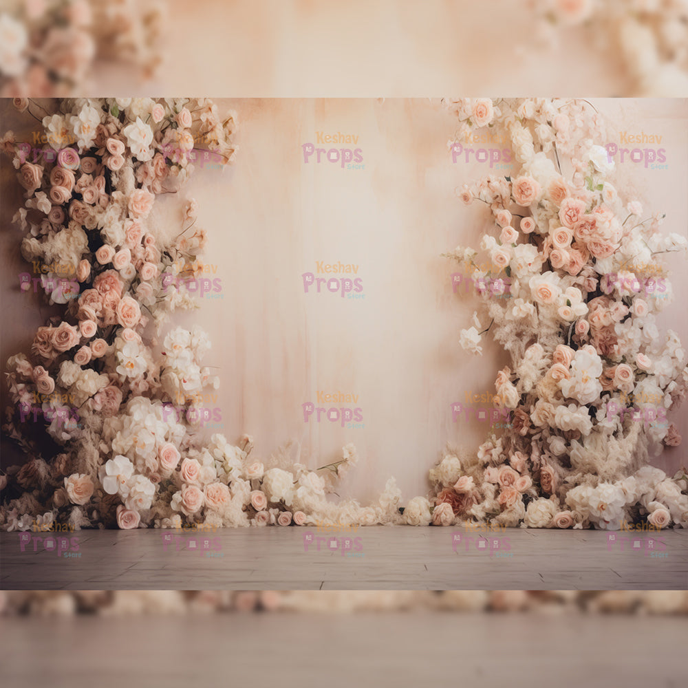 Flower Theme Backdrop (2380)