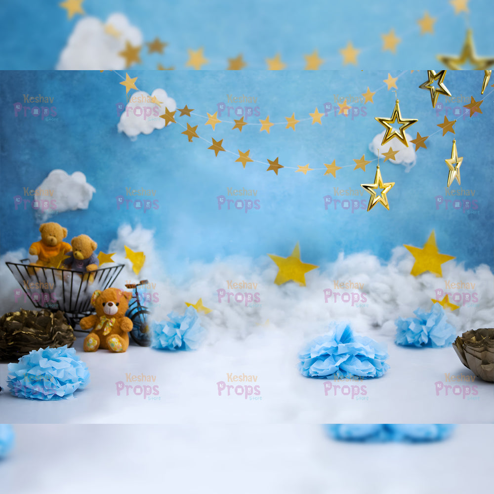 Teddy Bear Theme Backdrop (2435)