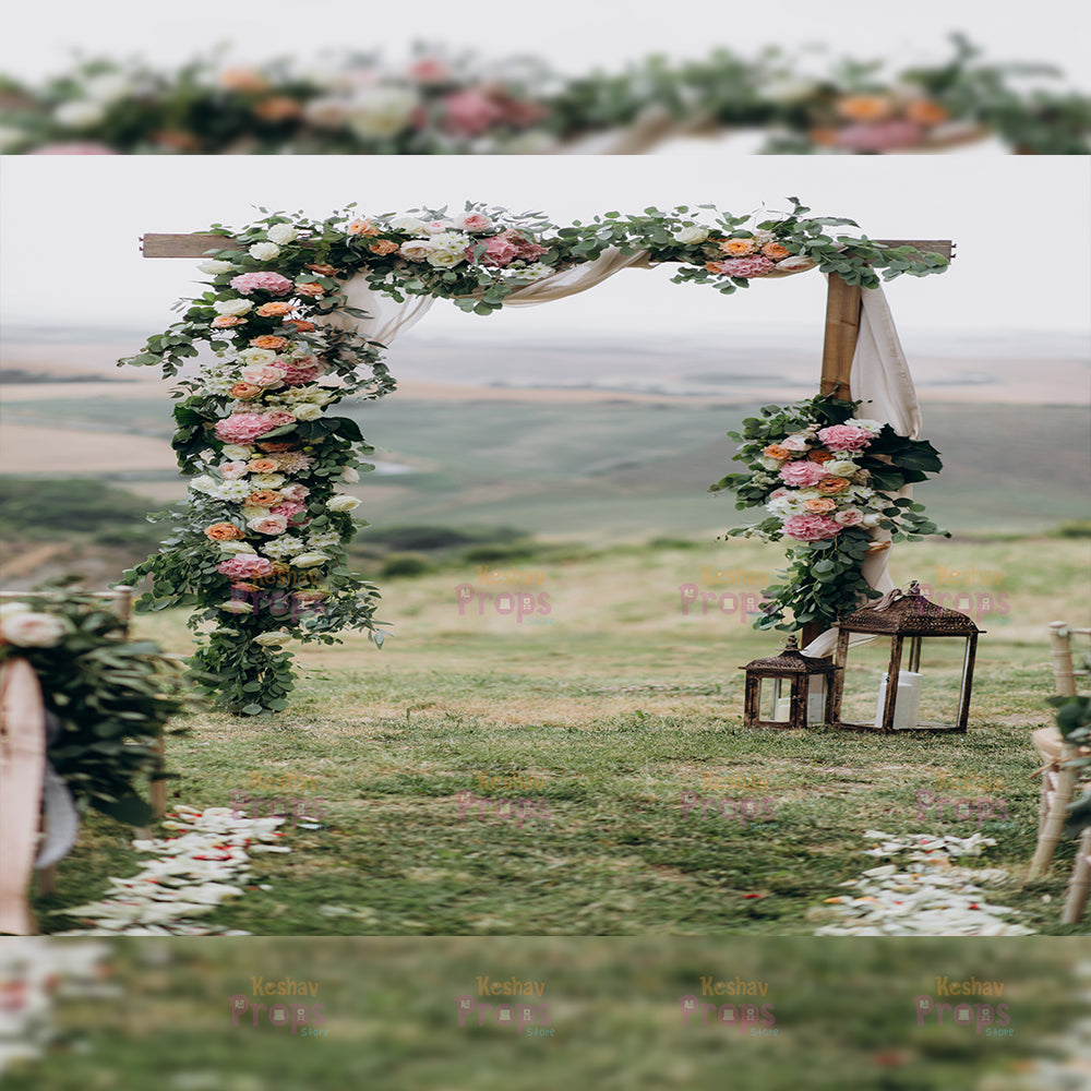 Flower Theme Backdrop (2469)