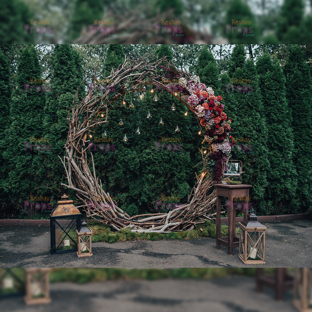 Flower Theme Backdrop (2472)