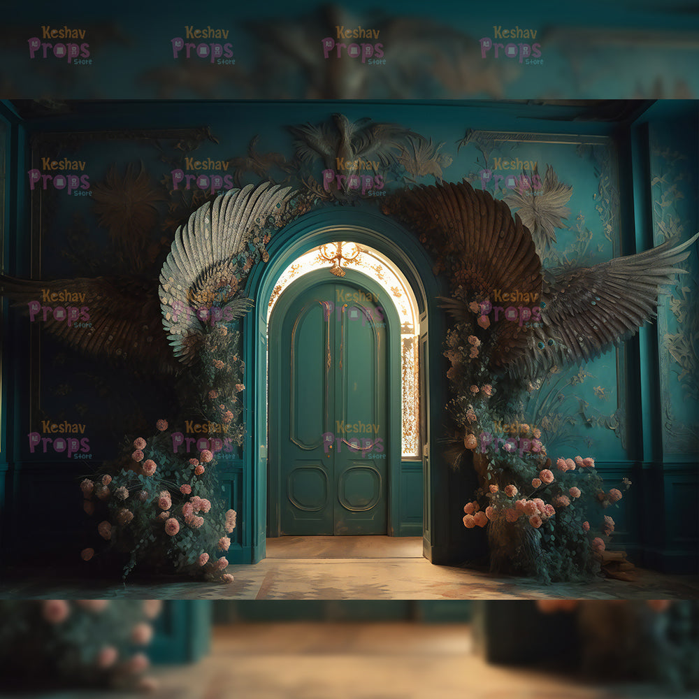 Flower Theme Backdrop (2490)