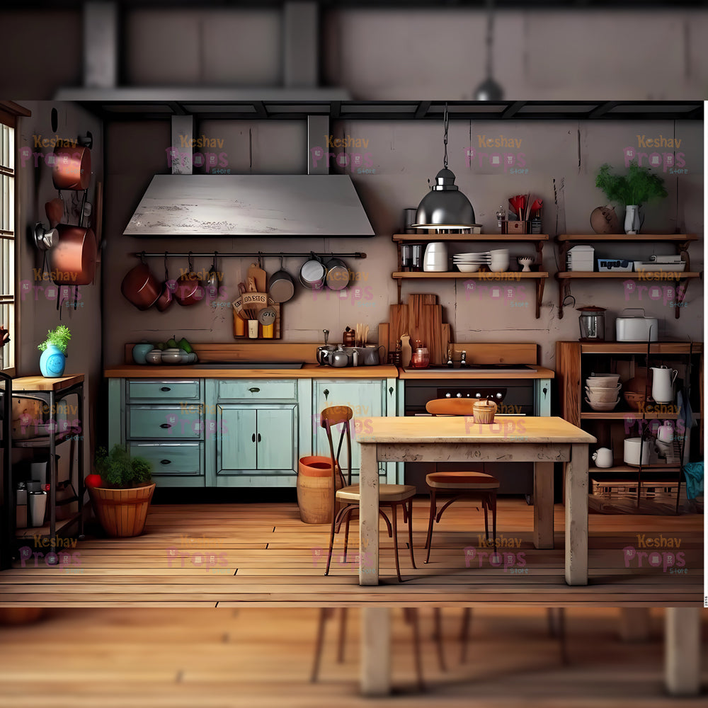 Kitchen - Chef Theme Backdrop (2816)