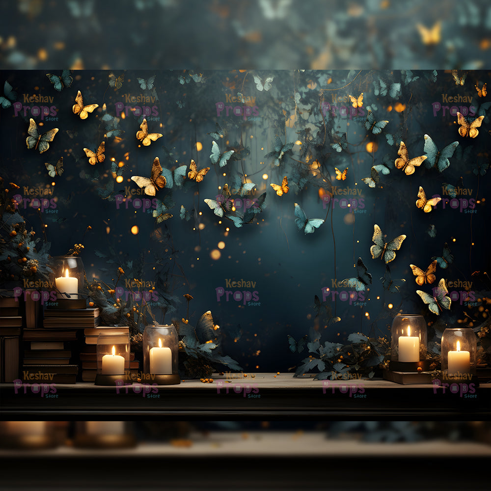 Butterfly Theme Backdrop (3221)