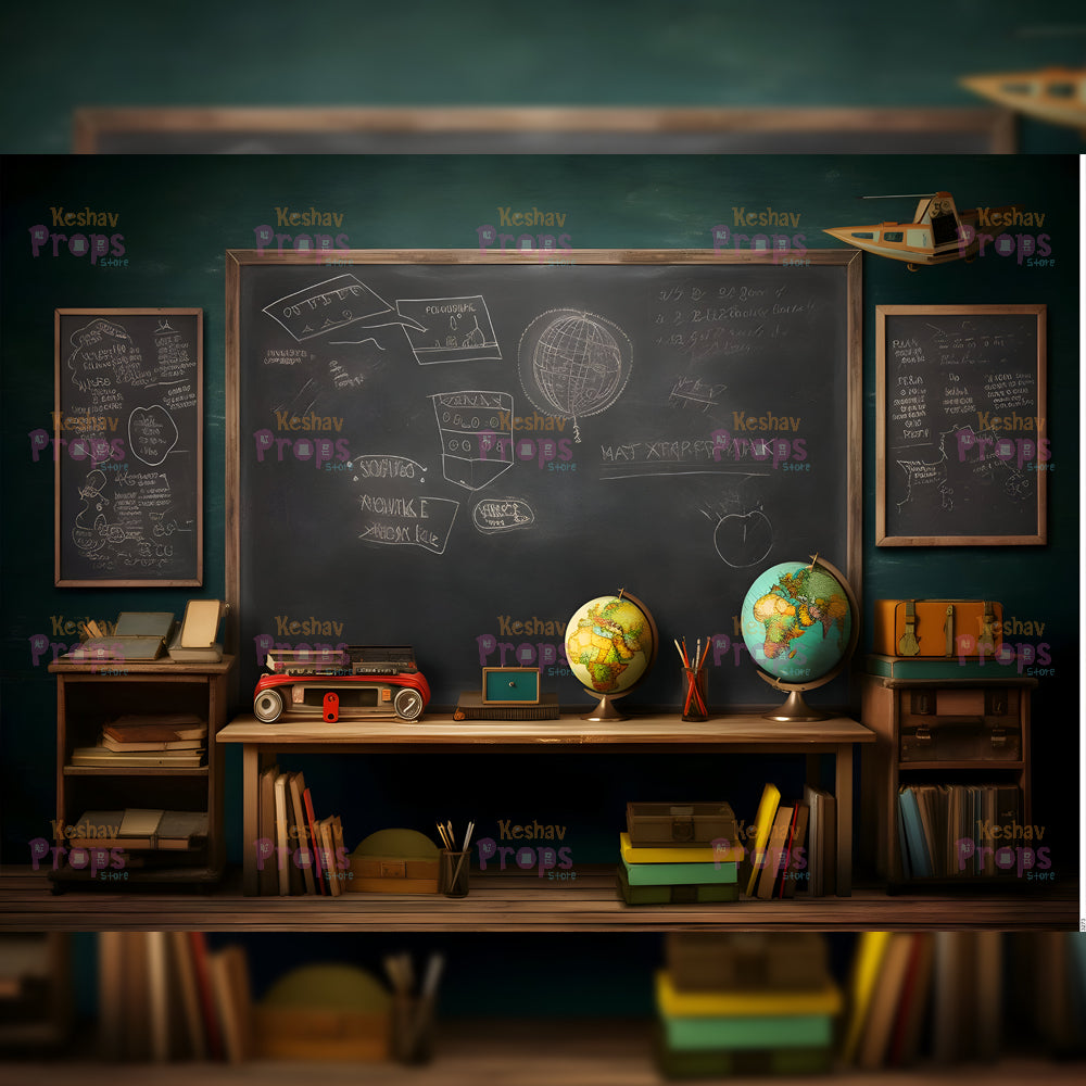 Class Room Theme Backdrop (3273)