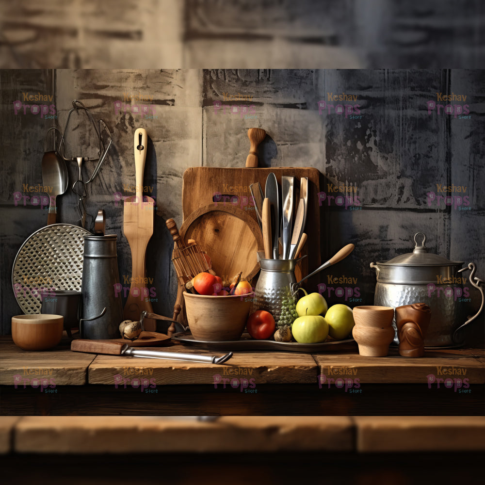 Kitchen - Chef Theme Backdrop (3275)