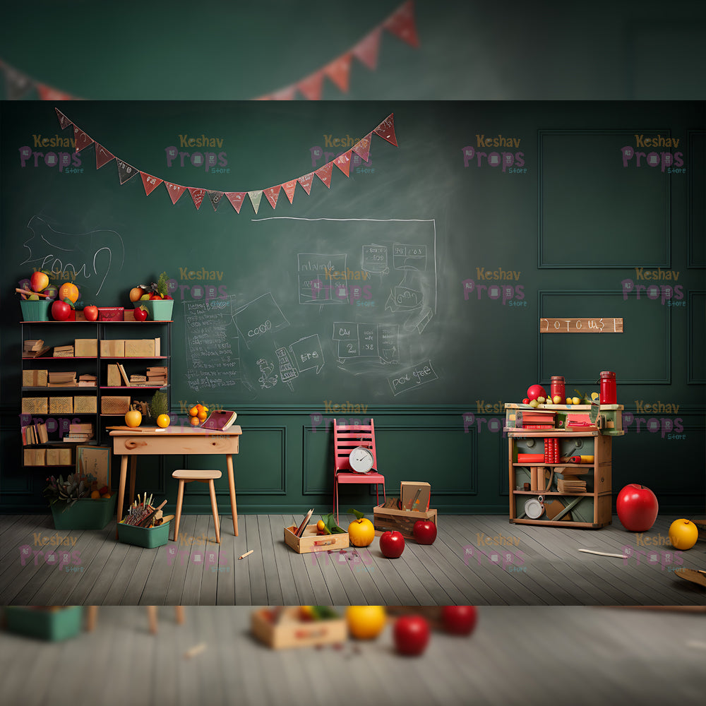 Class Room Theme Backdrop (3512)