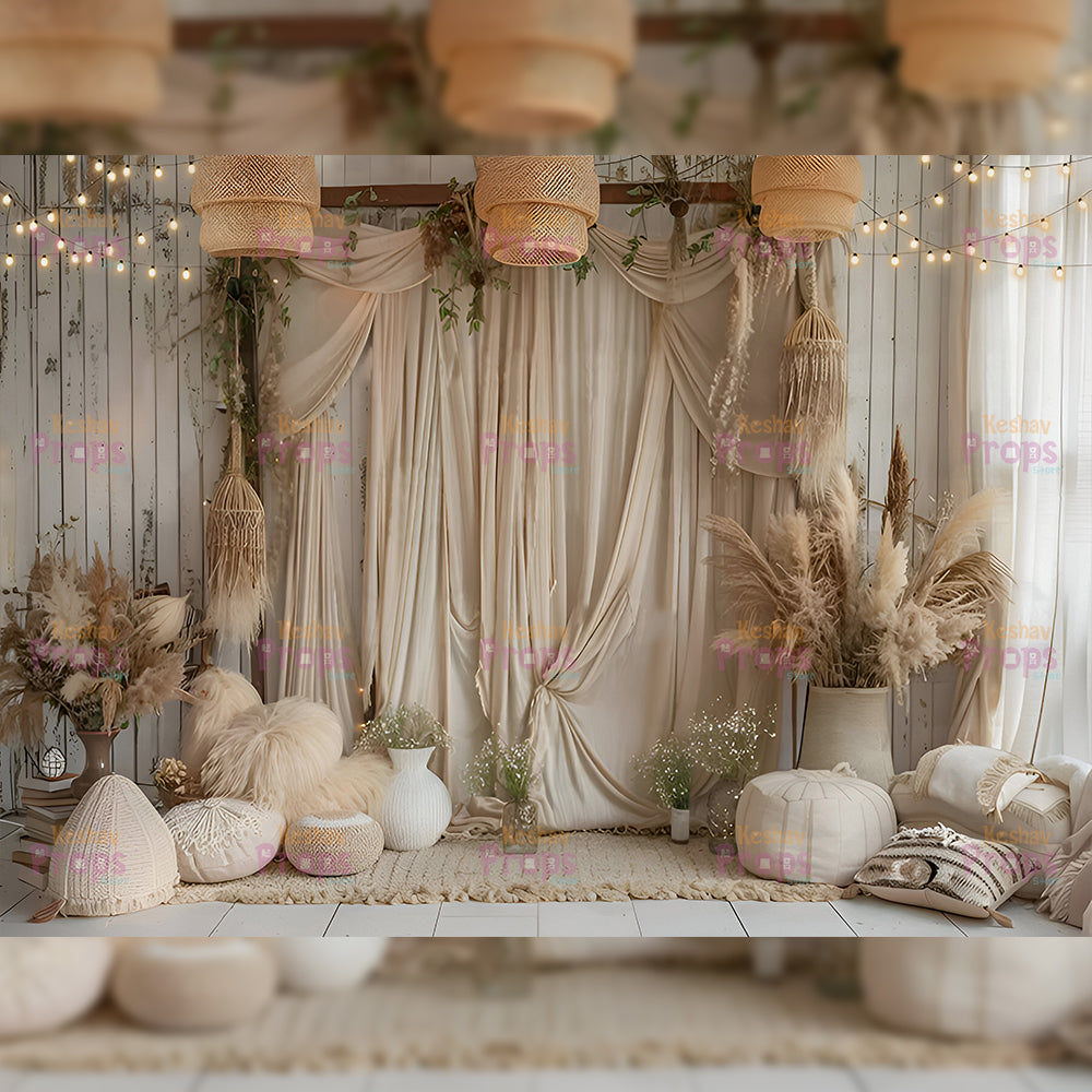 Boho Theme Backdrop (3682)
