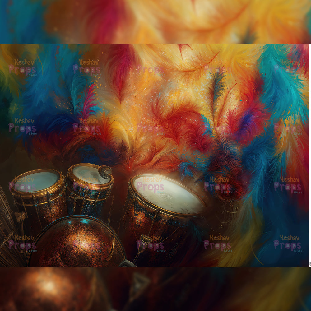 Circus Theme Backdrop (3730)