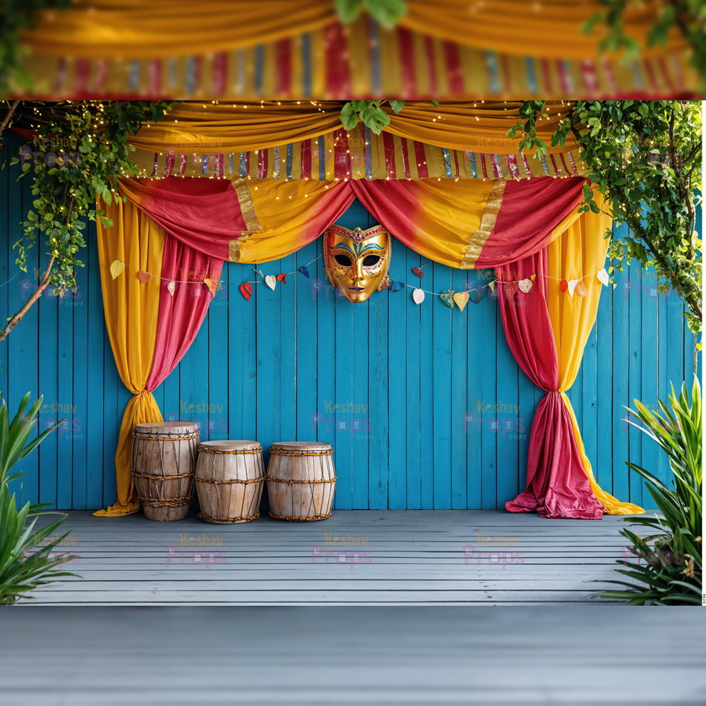 Circus Theme Backdrop (3736)