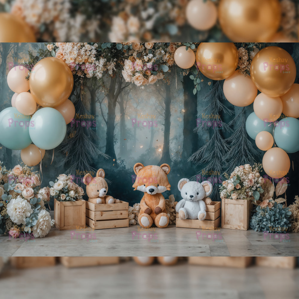 Jungle Theme Backdrop (3883)