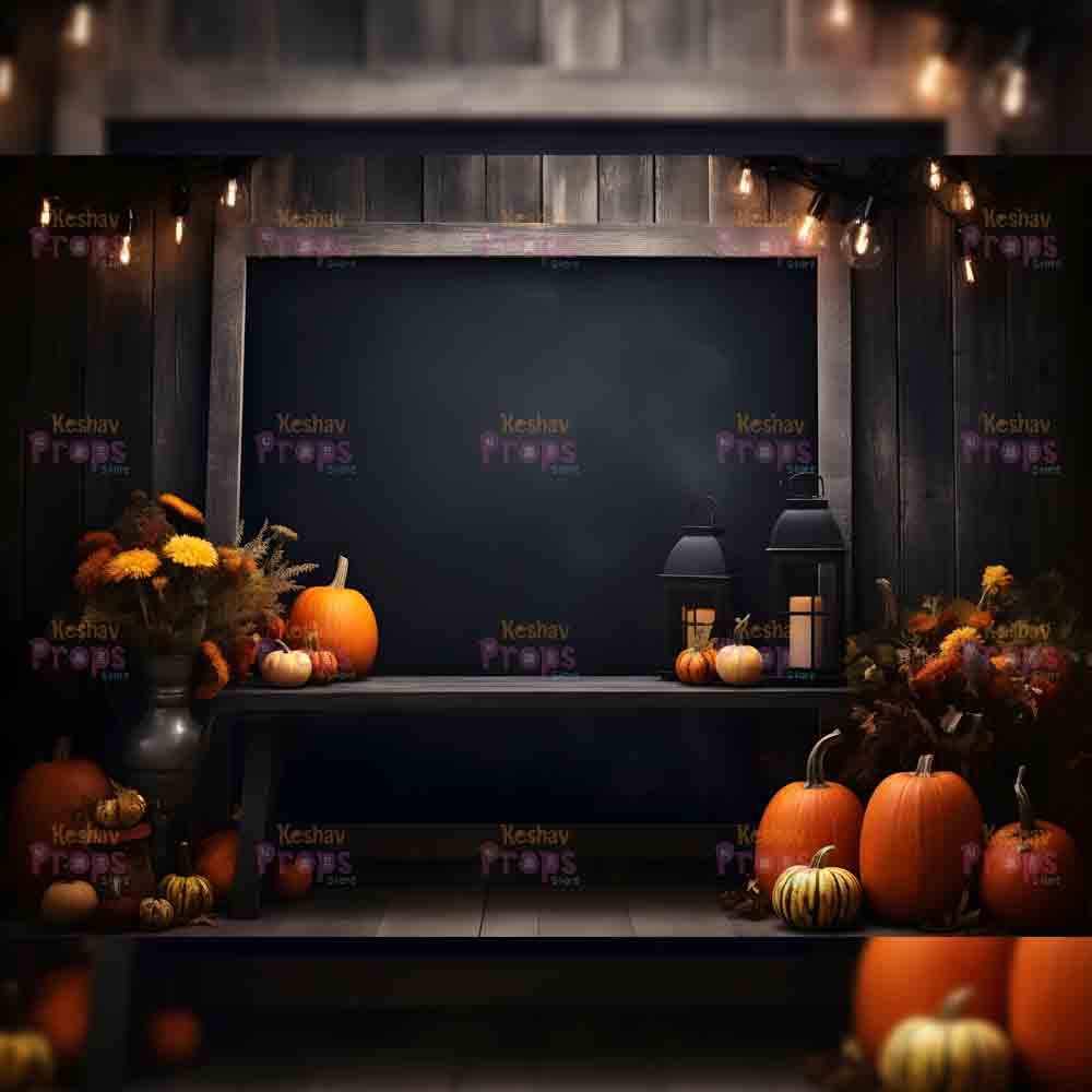 Pumpkin Theme Backdrop (3979)