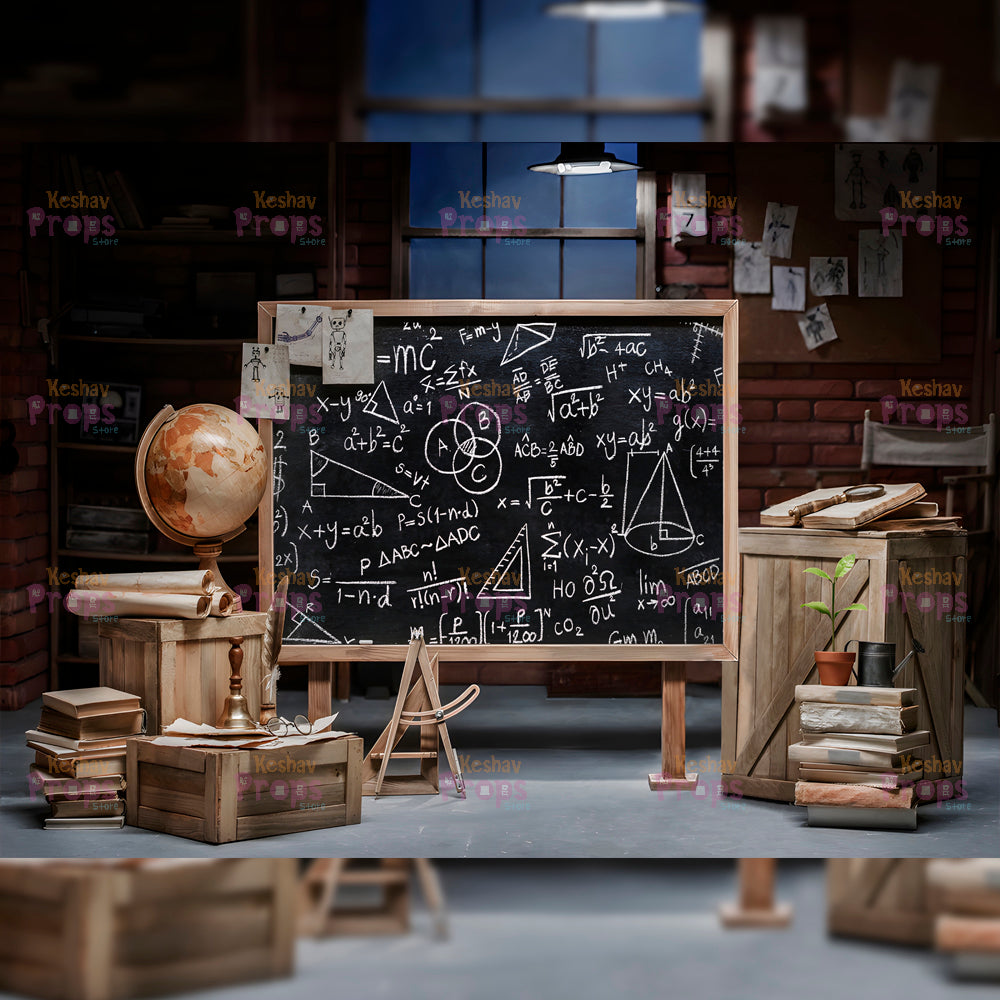 Class Room Theme Backdrop (3995)