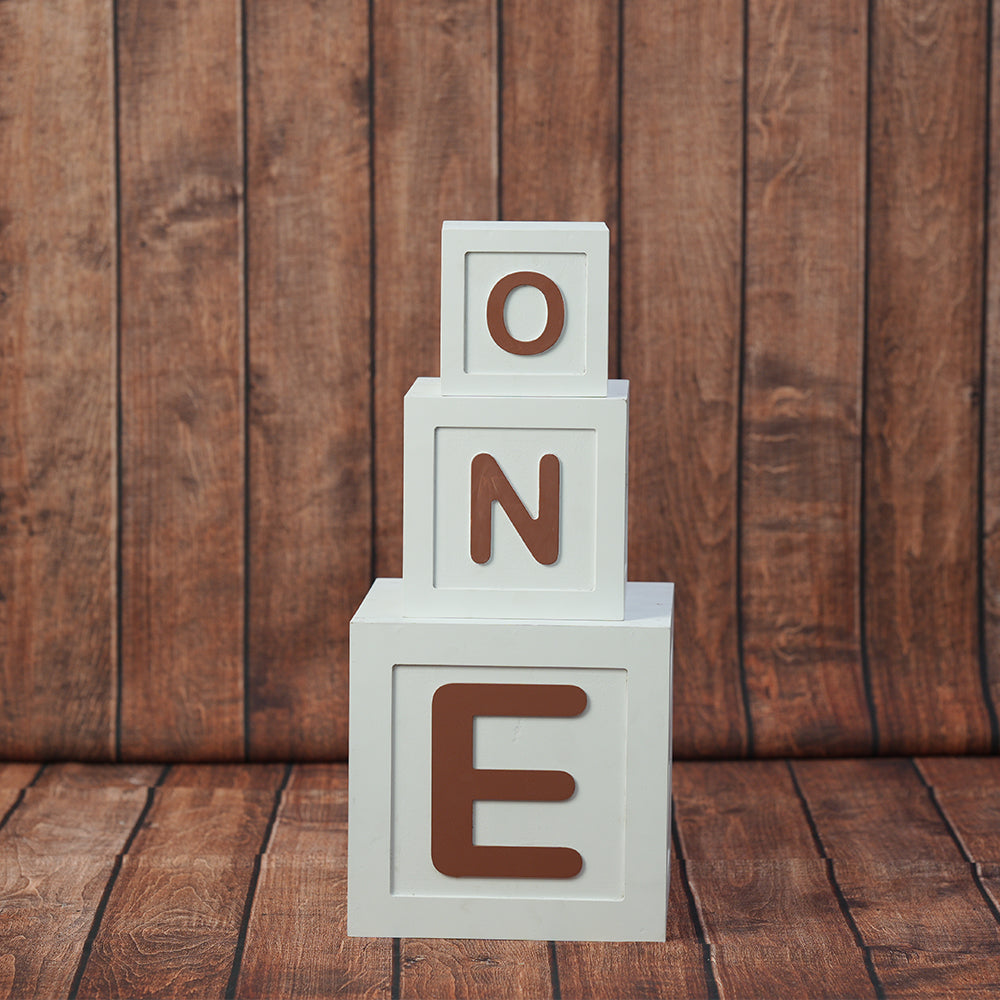 One And Two Apple Boxes| Big Size | White