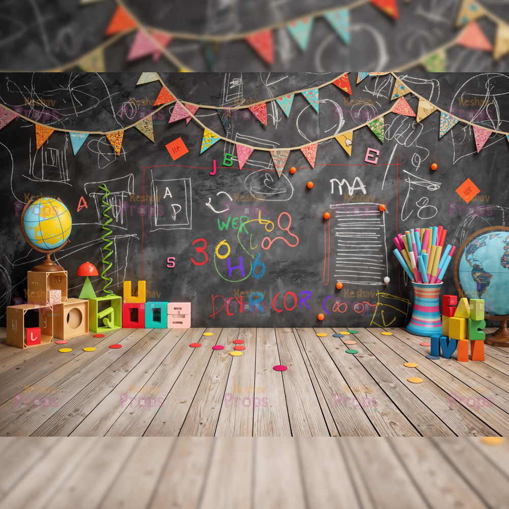 Class Room Theme Backdrop (4066)