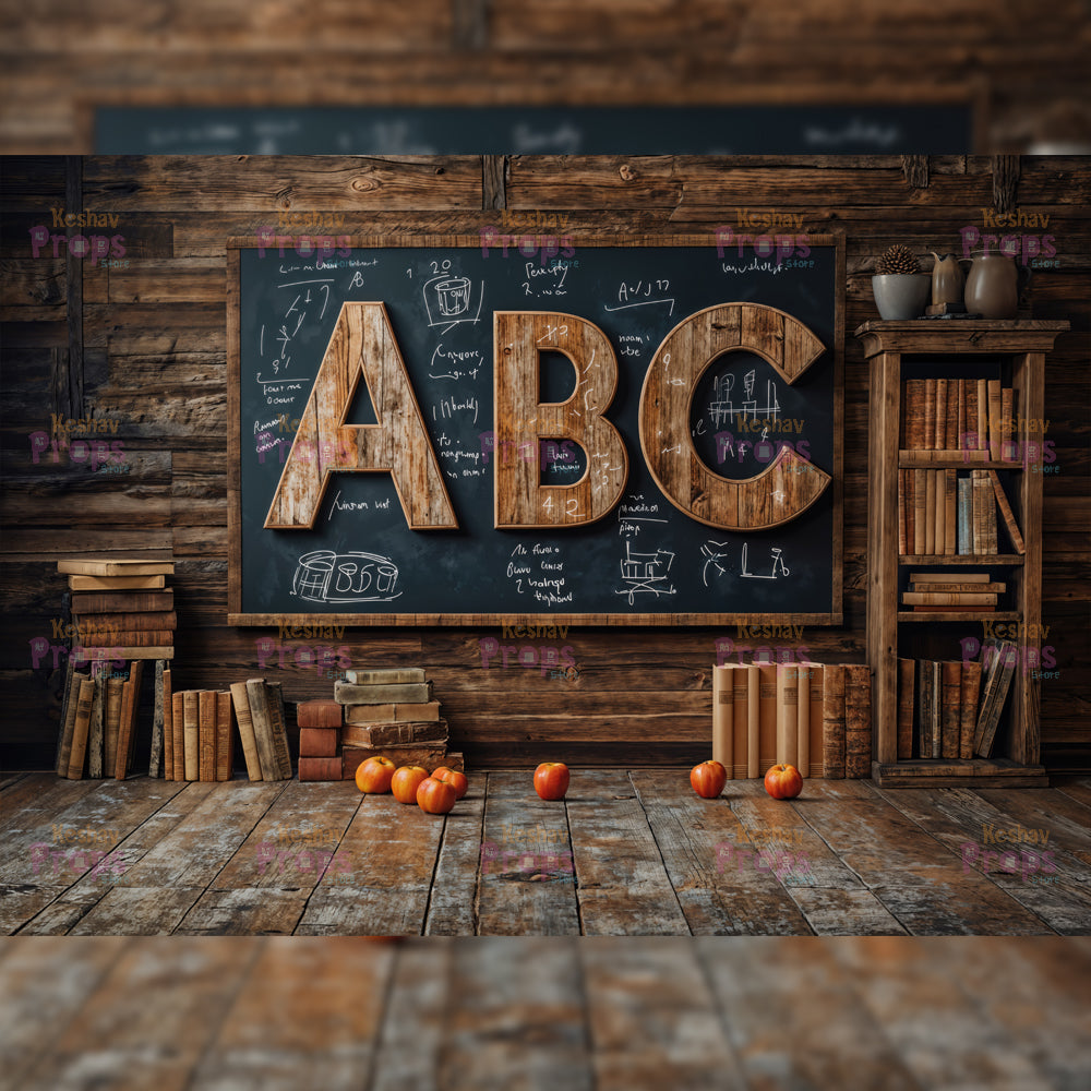 Class Room Theme Backdrop (4163)