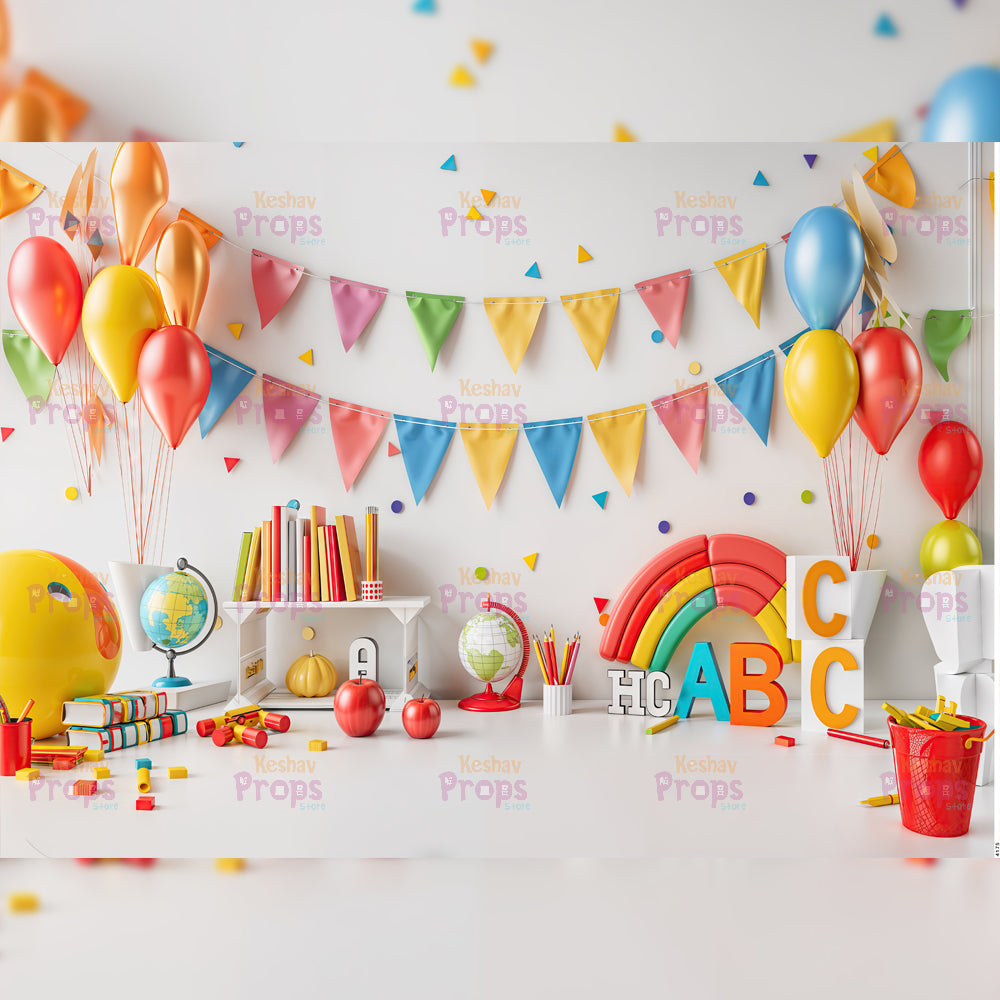 Class Room Theme Backdrop (4175)