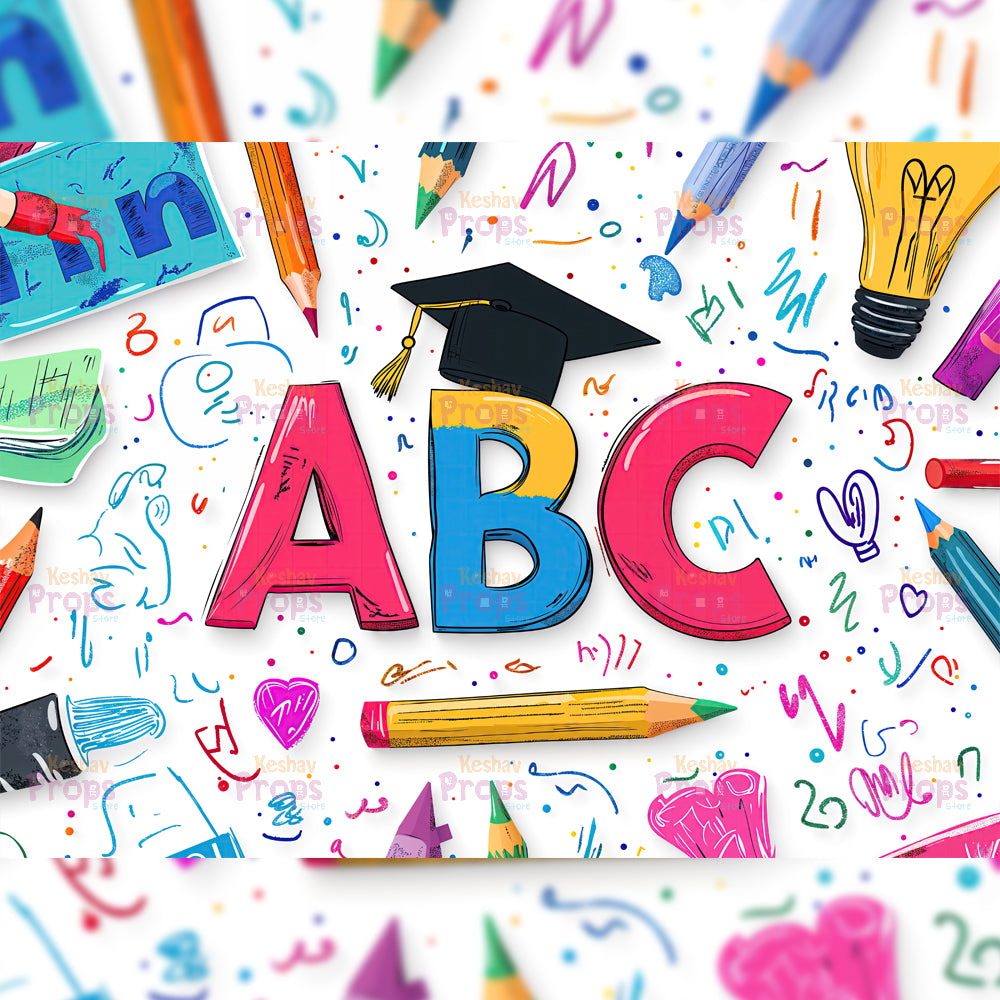 Class Room Theme Backdrop (4178)