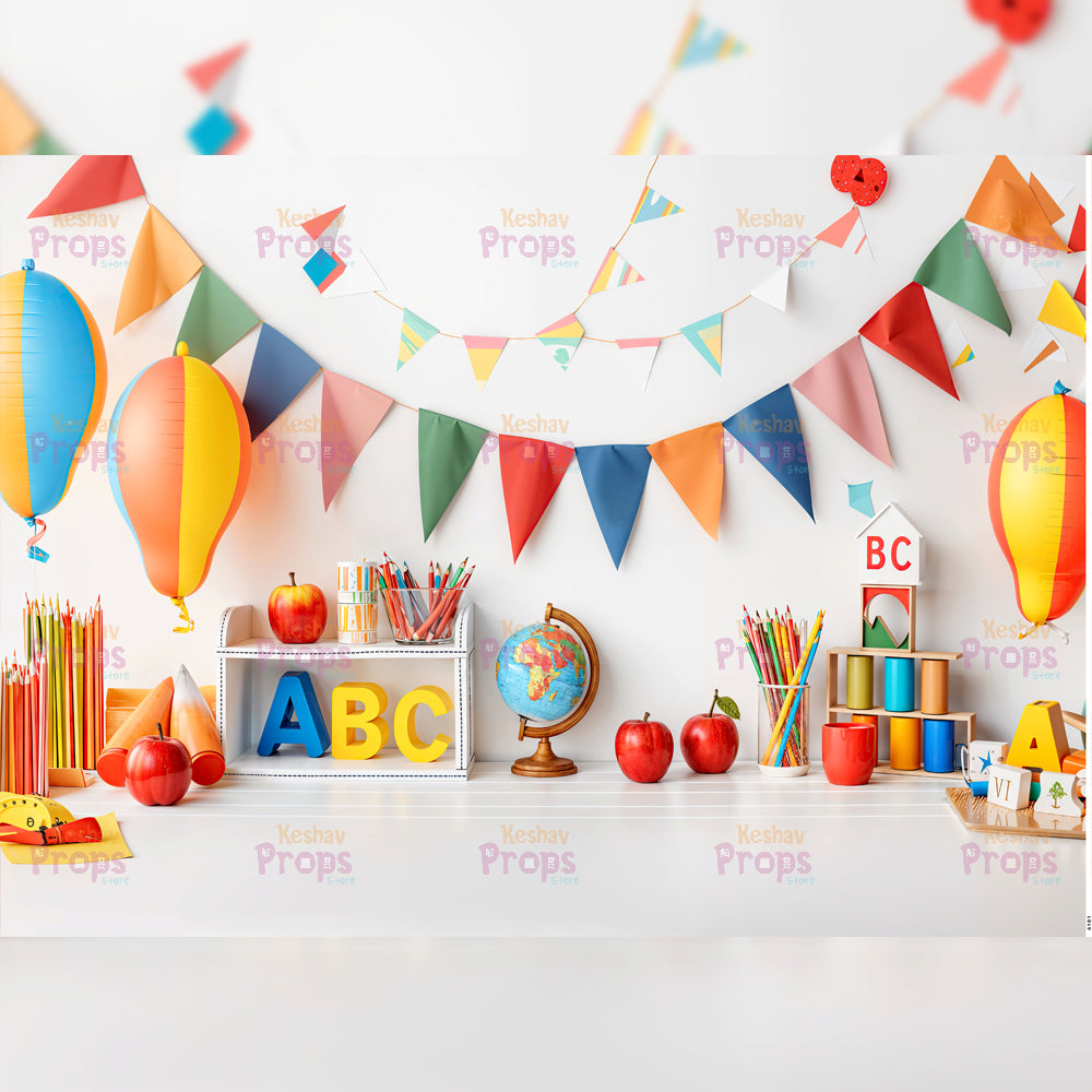 Class Room Theme Backdrop (4181)
