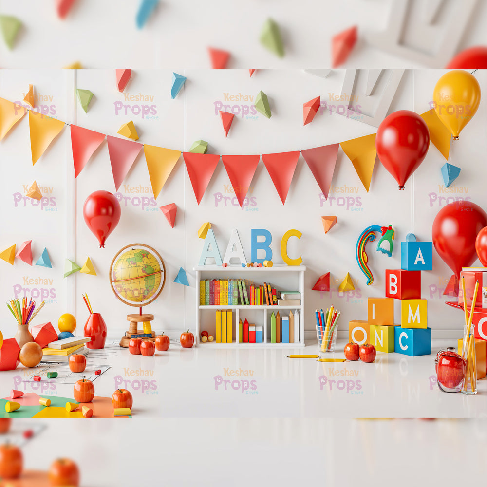 Class Room Theme Backdrop (4182)