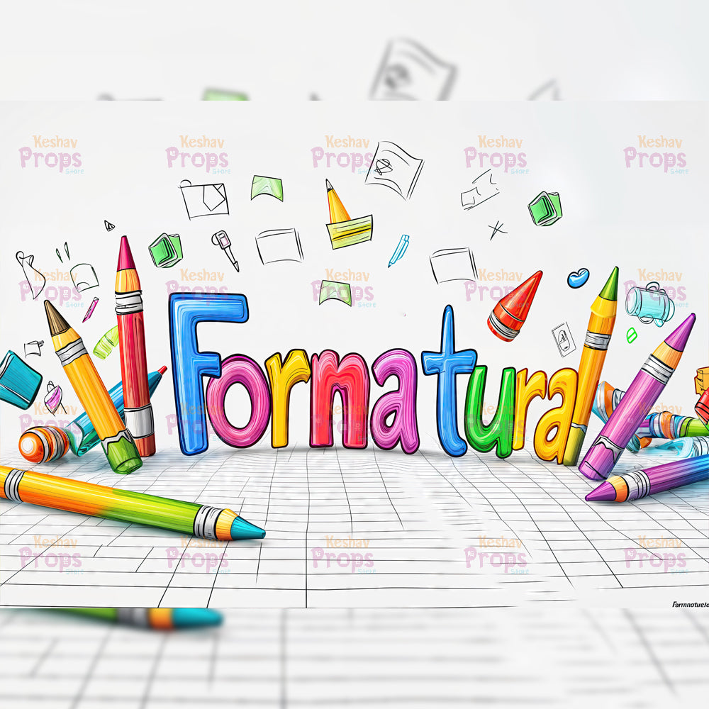 Class Room Theme Backdrop (4184)