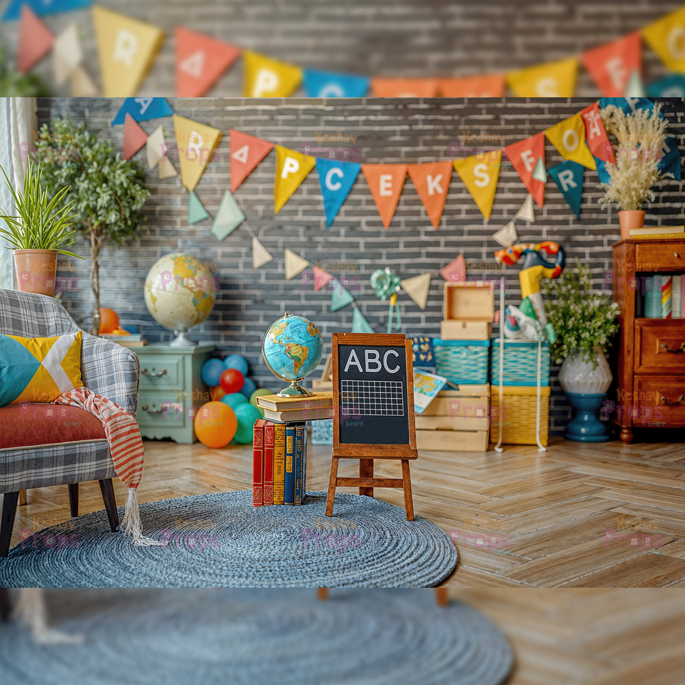 Class Room Theme Backdrop (4185)