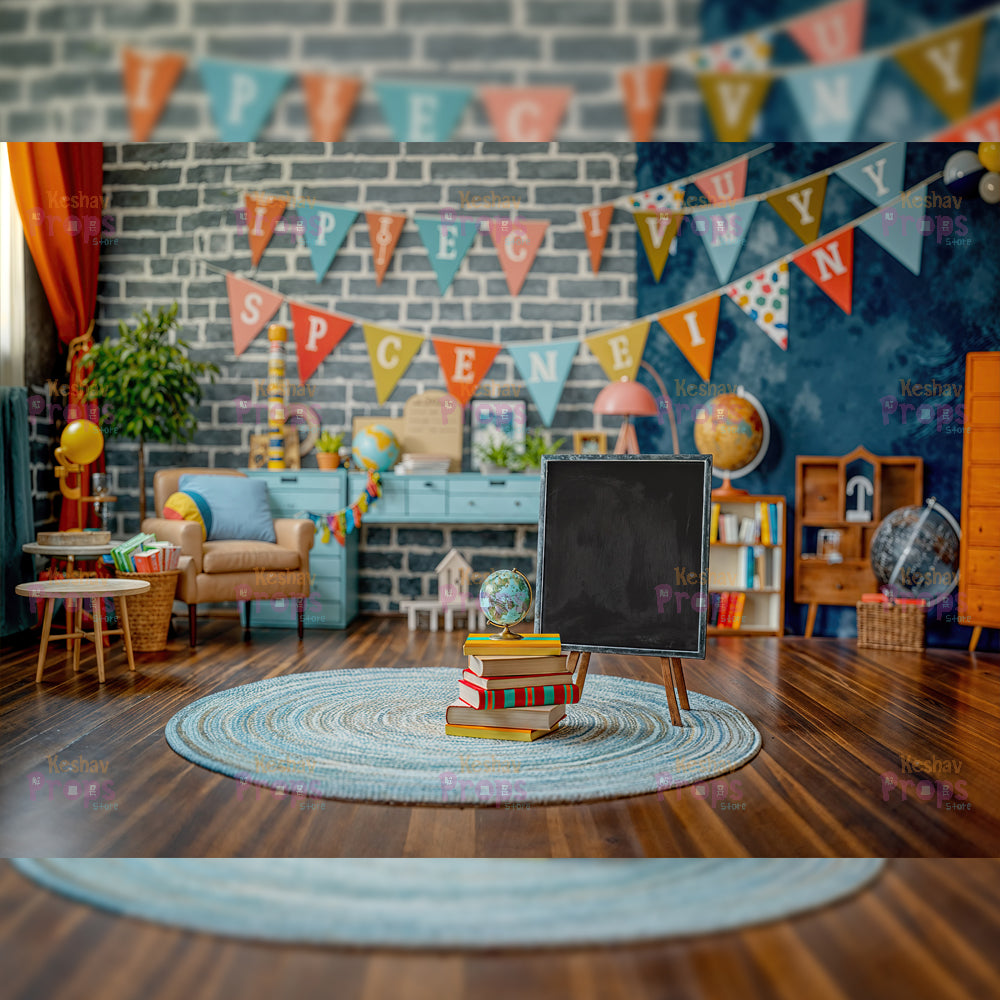 Class Room Theme Backdrop (4193)