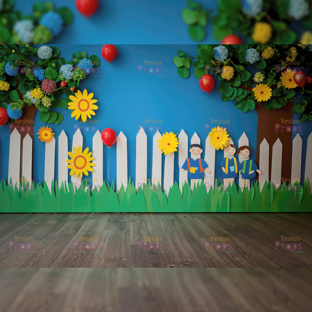 Class Room Theme Backdrop (4201)