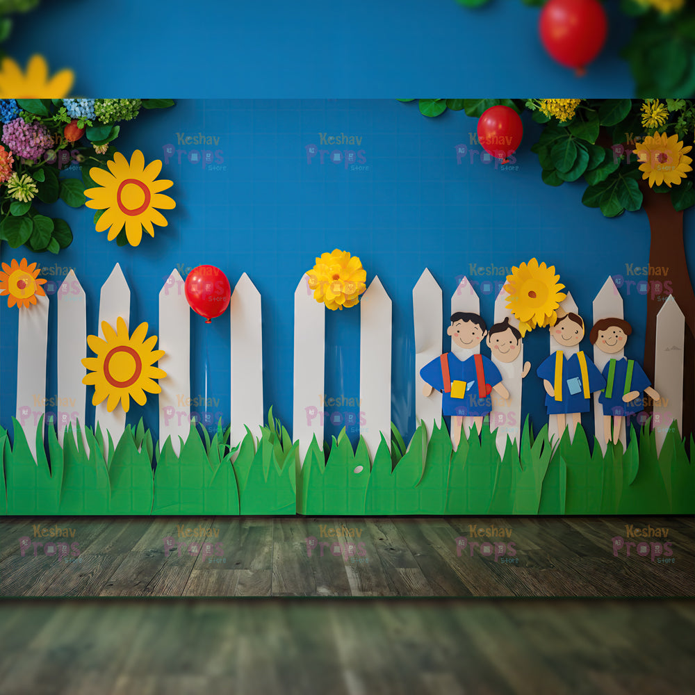 Class Room Theme Backdrop (4203)