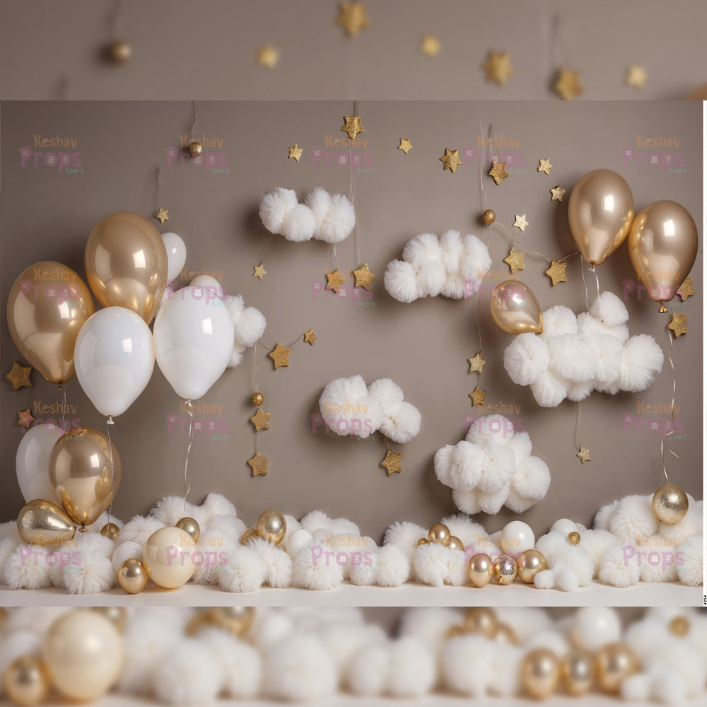 Balloon Theme Backdrop (4254)