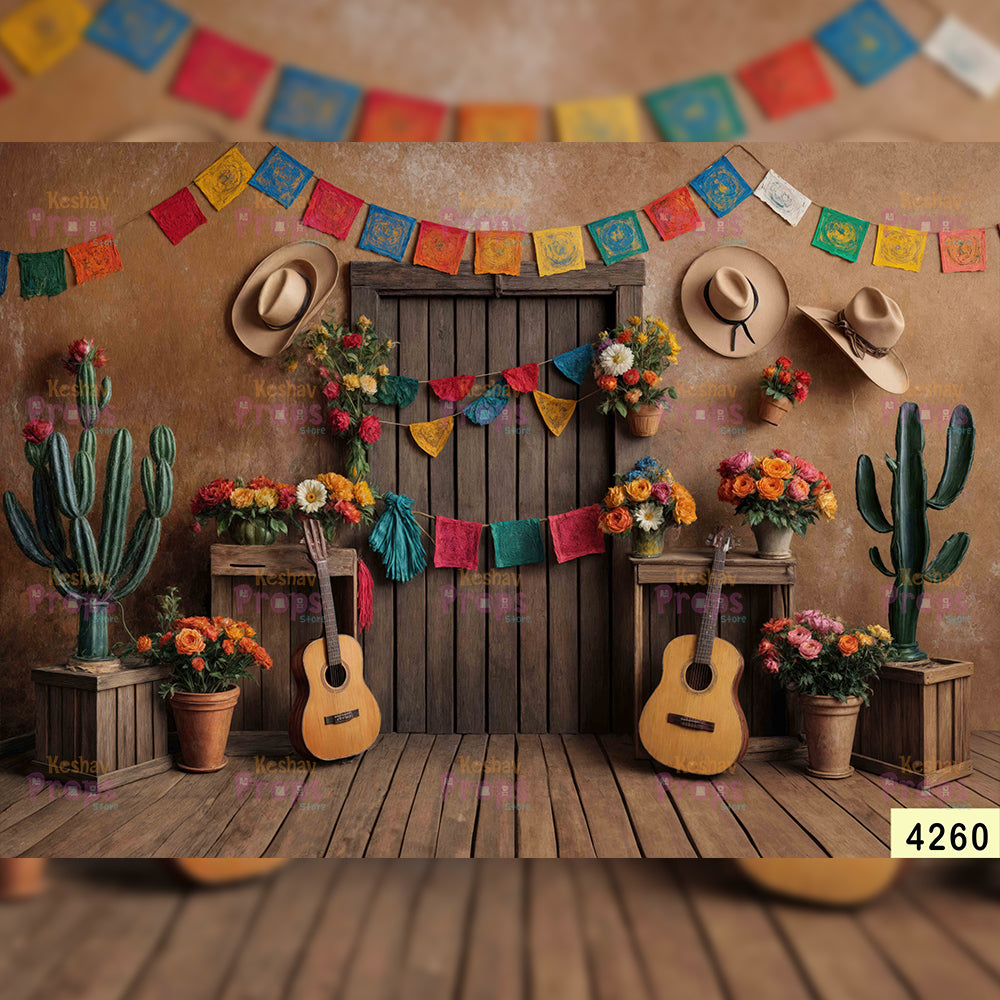 Music Theme Backdrop (4260)