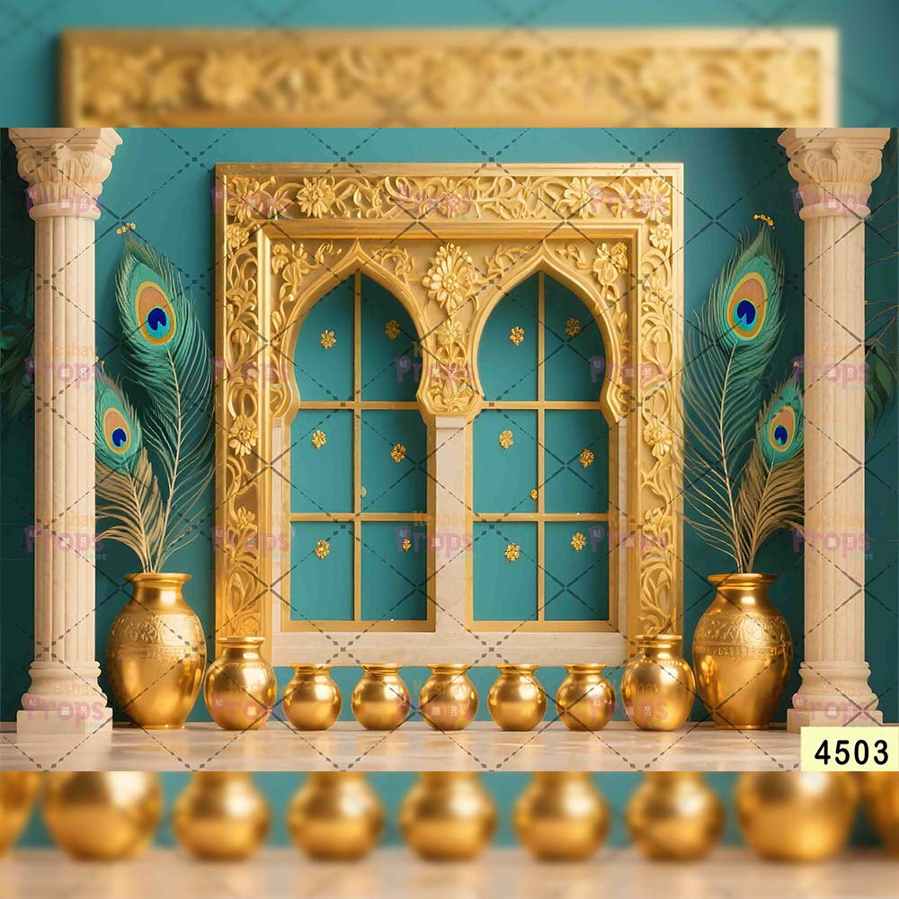 Janmashtami Backdrops | 5*7 Feet (4503)