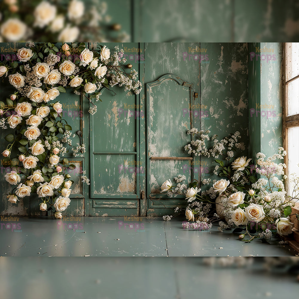 Flower Theme Backdrop (4625)