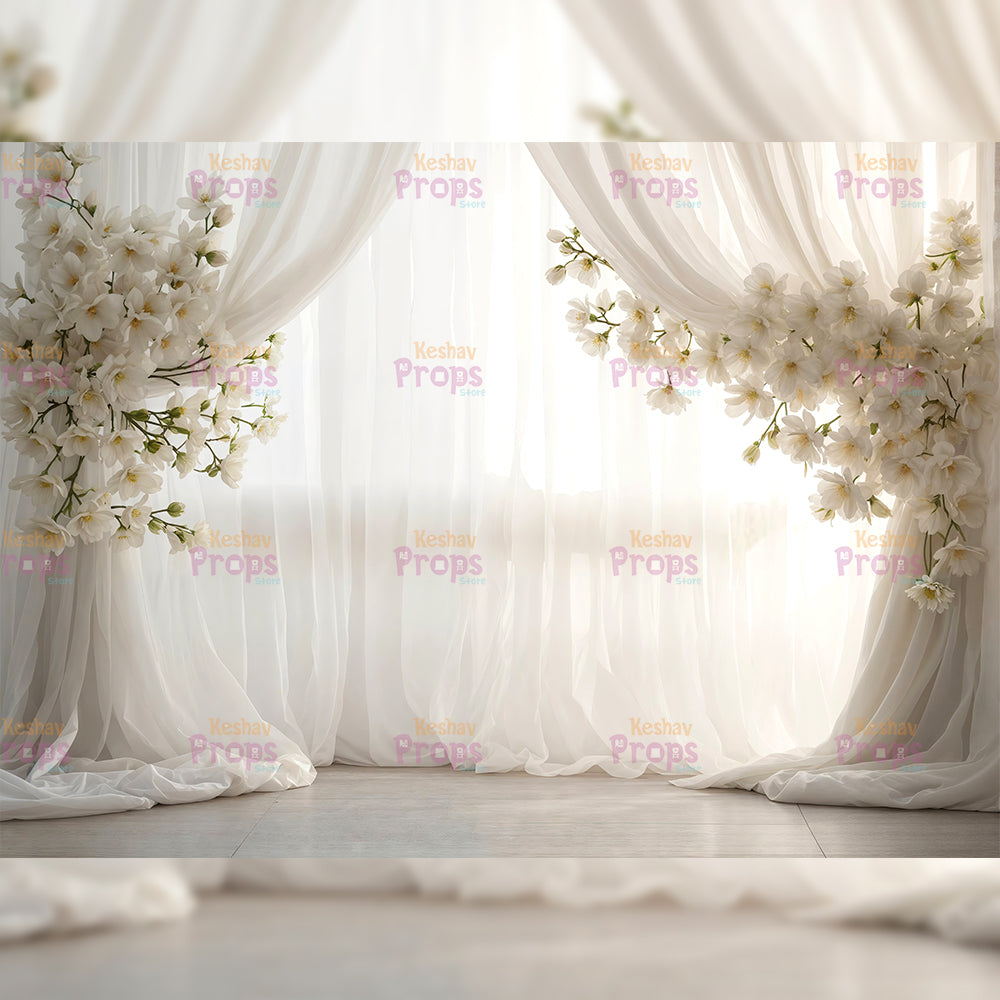 Flower Theme Backdrop (4628)