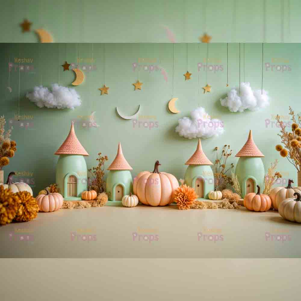 Pumpkin Theme Backdrop (4909)