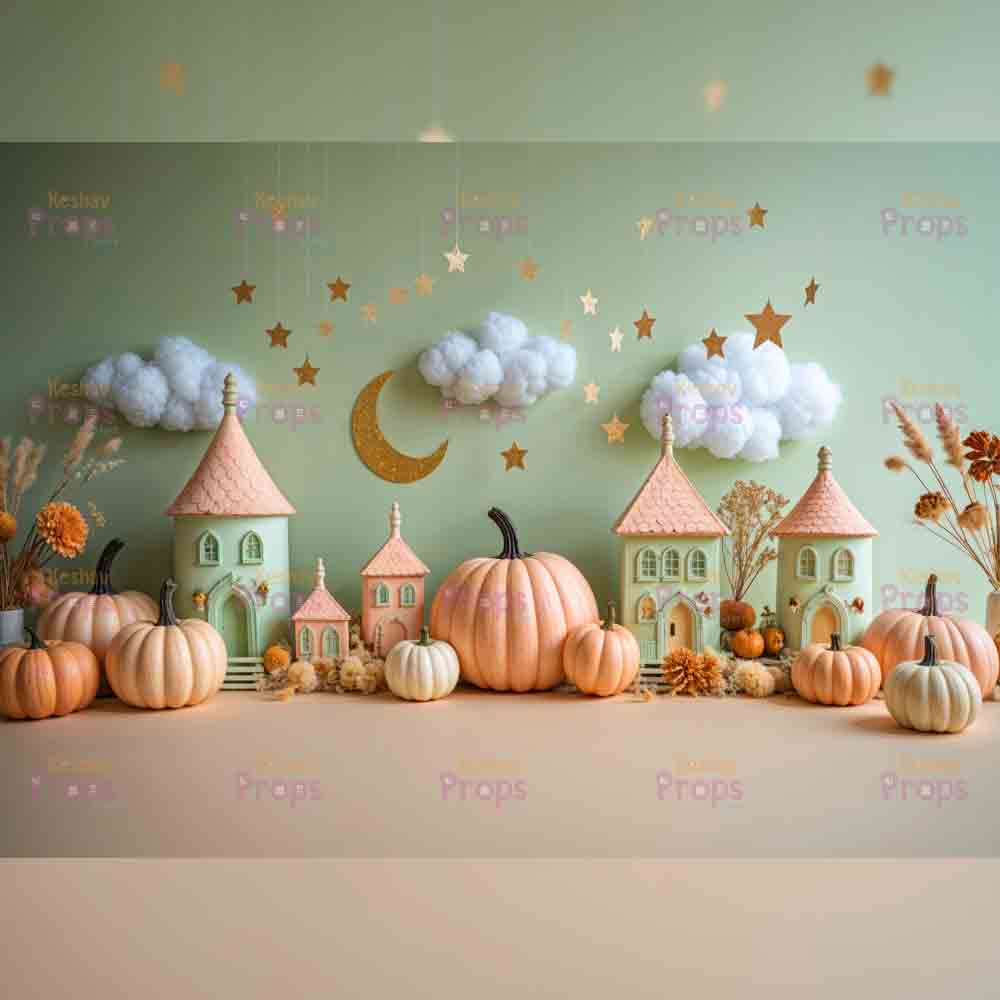 Pumpkin Theme Backdrop (4910)